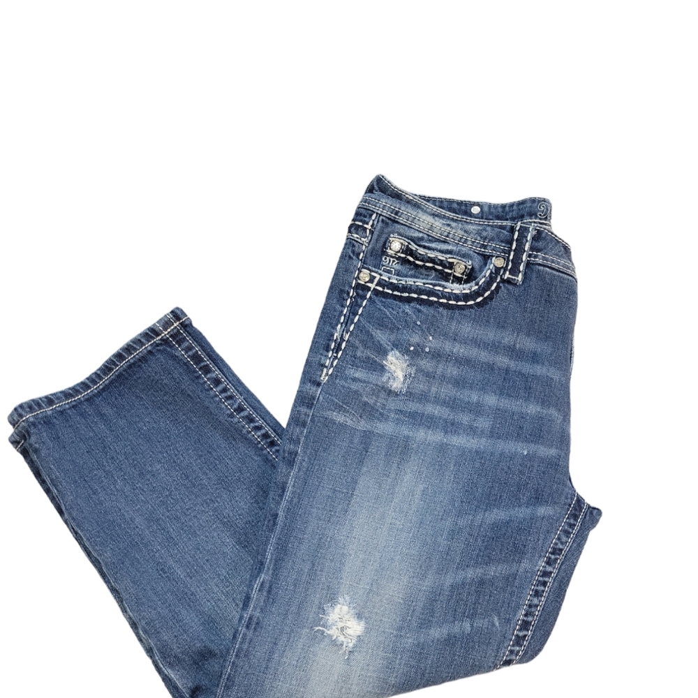 MISS ME BOYFRIEND JEANS SIZE 31  JPB5014 WOMEN'S